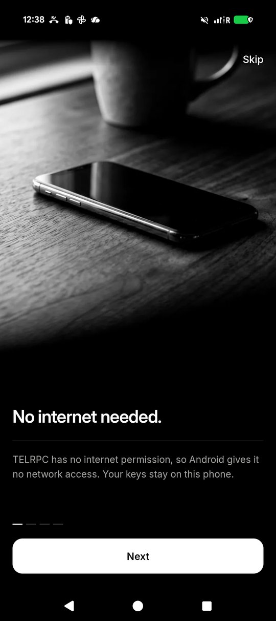 It never goes online